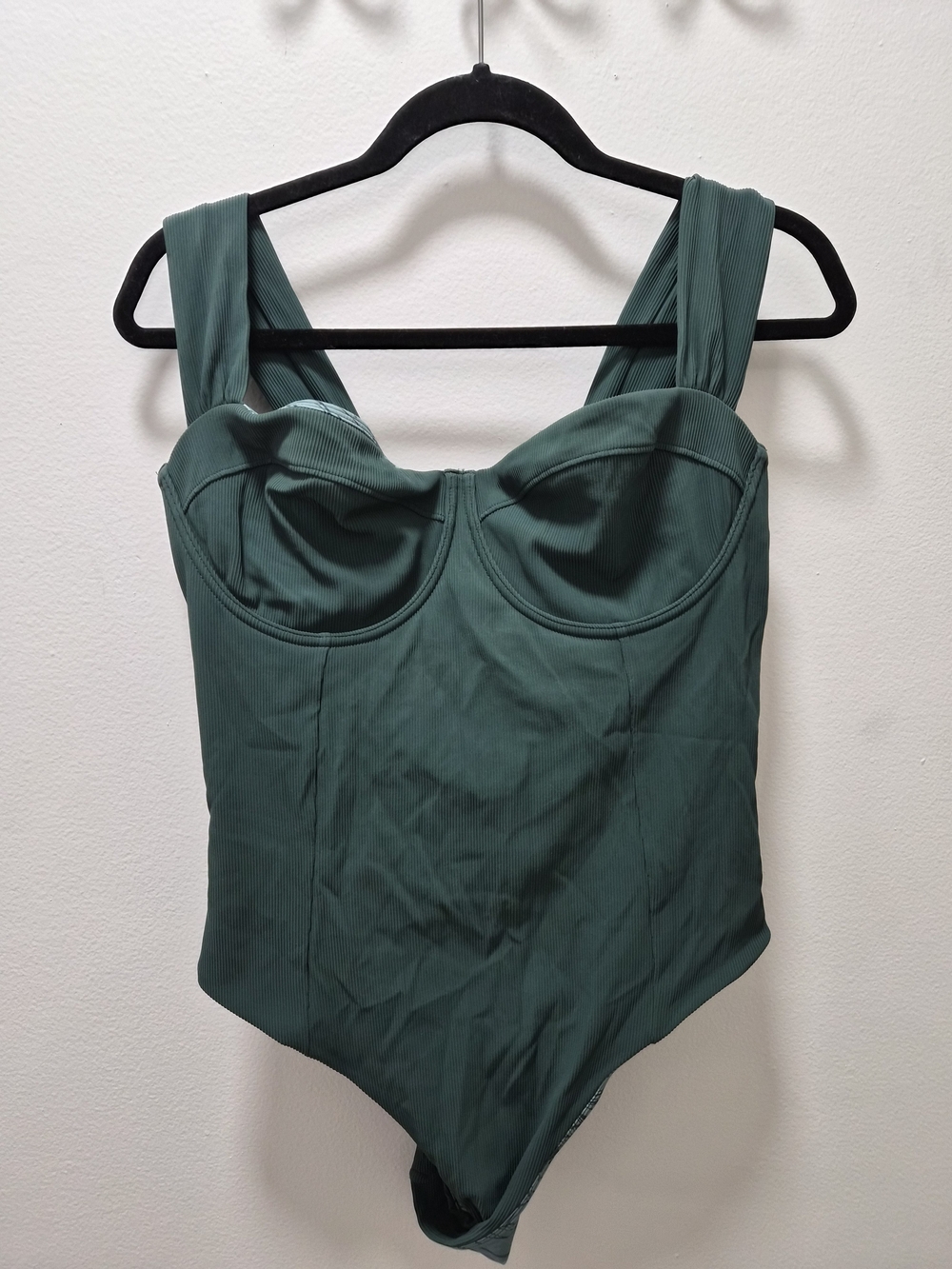 Popflex Green Bustier One-Piece Swimsuit
